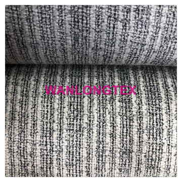 Striped Corduroy fabric with backing for sofa cover